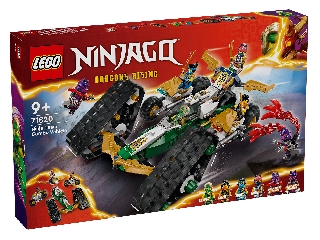 LEGO Ninjago 71820 A Nindzsacsapat kombinálható járműve
