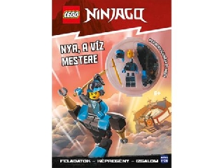LEGO Ninjago: Nya a víz mestere foglalkoztatókönyv minifigurával