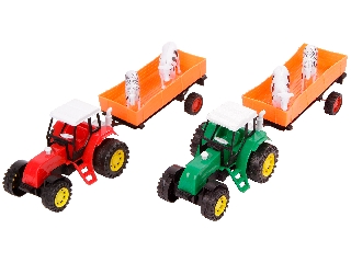 Lendkerekes traktor állatszállító utánfutóval - 30 cm