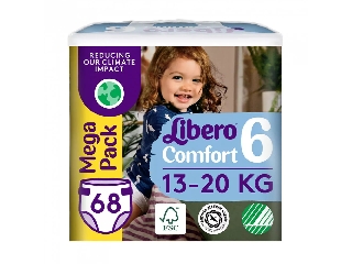 Libero Comfort 6 Mega Pack 13-20kg 68db