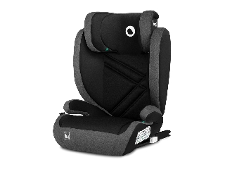 Lionelo gyerekülés Hugo I-Size 100-150 cm Isofix fekete-szürke