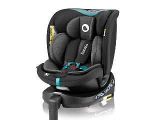 Lionelo gyerekülés Navy i-Size Isofix 360 fok 40-150 cm türkiz