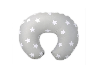 Lorelli Happy kismama párna - Little Star grey