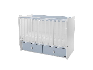 Lorelli Matrix kiságy 60x120 Baby Baby Blue 2Box