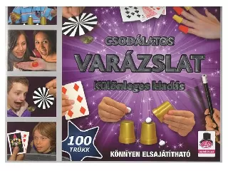 Csodálatos varázslat  bűvészdoboz - 100 trükk