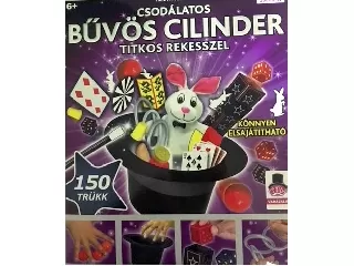 Magic Show bűvészdoboz - Bűvös cilinder 150 trükk