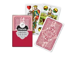 Magyar kártya, piros hátoldalú
