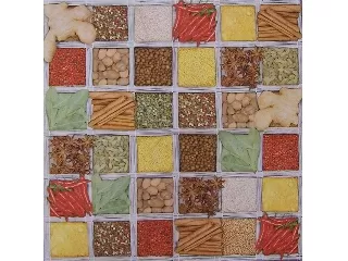 Maki 33*33 cm 20db/cs - Fűszertároló