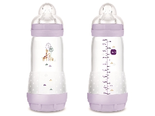 MAM cumisüveg Anti-Colic Matt 320ml lányos