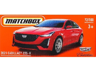 Matchbox autó papírcsomagban 2021 Cadillac CT5-V