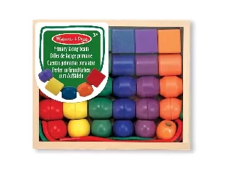 M&D - Fa készségfejlesztő játék - Első fűzős játékom