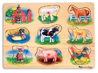 M&D - Hangos puzzle: Farm