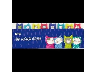 M&G: Oldaljelölő cica mintával - 160 db-os