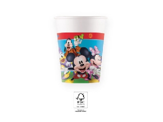 Mickey Rock the House papírpohár - 200 ml, 8 db / csomag