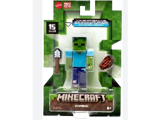 Minecraft Craft-A-Block figurák Zombie 