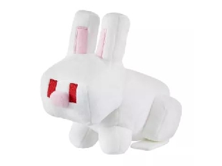 Minecraft: Plüss figura - White Rabbit