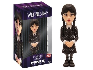 Minix: Wednesday – Wednesday Addams figura, 12 cm