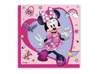 Minnie Happy Helpers szalvéta - 33 cm x 33 cm, 20 db / csomag