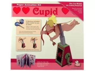 Mozgó papírjáték - Cupidó