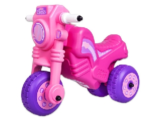 Műanyag Cross kismotor - pink