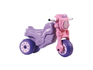 Műanyag Cross kismotor - rózsaszín-lila
