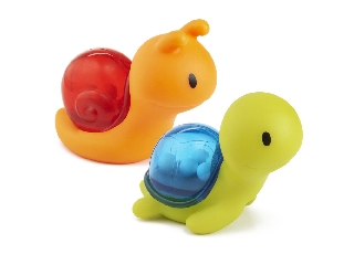 Munchkin fürdõjáték Bath Rattle Squirts 2db csörgõ-spriccelõ