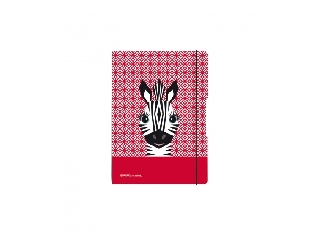 my.book flex A6 füzet 40 lapos pontozott belív Cute Animals Zebra