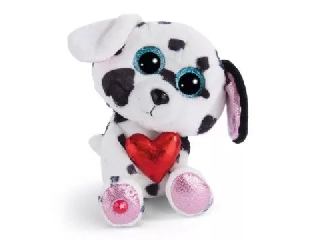 Nici: Topaz, a dalmata plüssfigura szívecskével - 15 cm