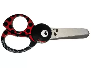 Olló, óvodai, 13 cm, FISKARS, katica