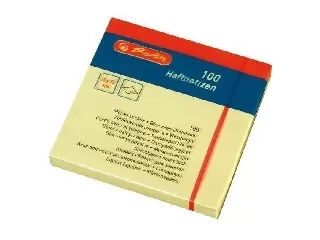 Öntapadós jegyzet 75x75 mm 100 lap sárga