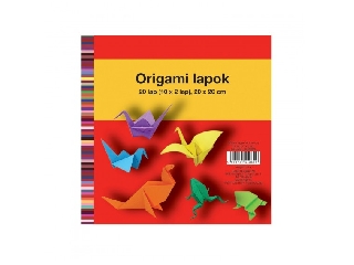 Herlitz: Origami lapok 20x20 cm, 20 ív