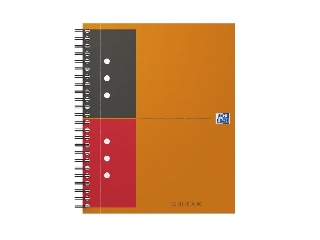 Oxford International Notebook A5/80 lap vonalas