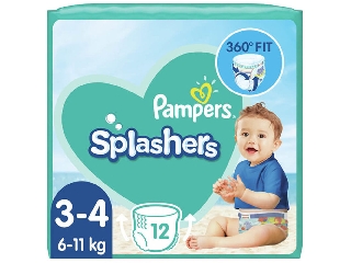 Pamper úszópelenka Splashers 3-4 12db 6-11kg