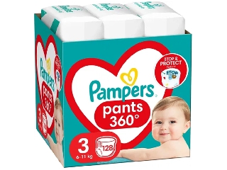 Pampers Pants 3 Megabox bugyipelenka 6-11kg 128db