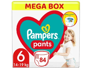 Pampers Pants 6 Megabox bugyipelenka XL 15kg< 84db