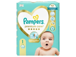 Pampers Premium Care 1 pelenka 2-5kg 72db