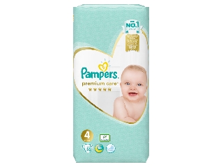 Pampers Premium Care 4 pelenka 9-14kg 52db