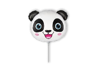 Panda formájú fólia lufi - 36 cm