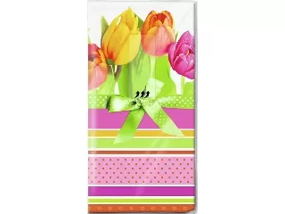 Papír zsebkendő 4 rétegű 10 db/cs - Paper+Design Tulipán