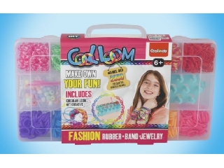 Paulinda - Cool Loom gumikarkötő készítő szett 2000 db-os