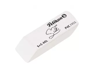 Pelikan silk radír S+S fehér 