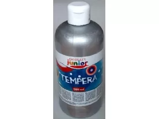 Pentart metál ezüst tempera festék 500 ml műanyag flakonban