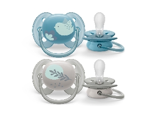 Philips AVENT játszócumi Ultrasoft Premium állatos 6-18hó fiús 2db