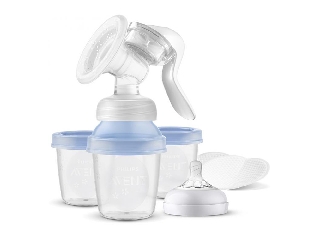 Philips AVENT mellszívó kézi Natural VIA pohárral