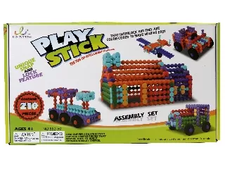 Play Stick rudak 210 darabos építőjáték