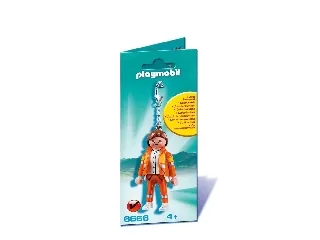 Playmobil - Mentőorvos - kulcstartó