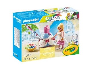 Playmobil Color: Divattervező játékszett filctollakkal 71374
