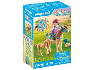 Playmobil: Kislány pónival és csikóval 71498