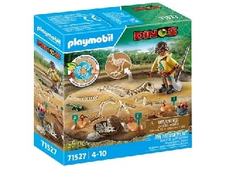 Playmobil: Régészeti lelőhely dinó csontvázzal 71527
