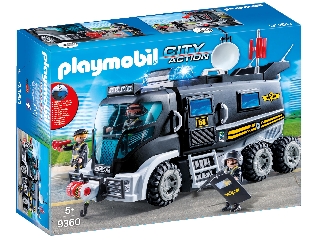 Playmobil Speciális Egység kamionja